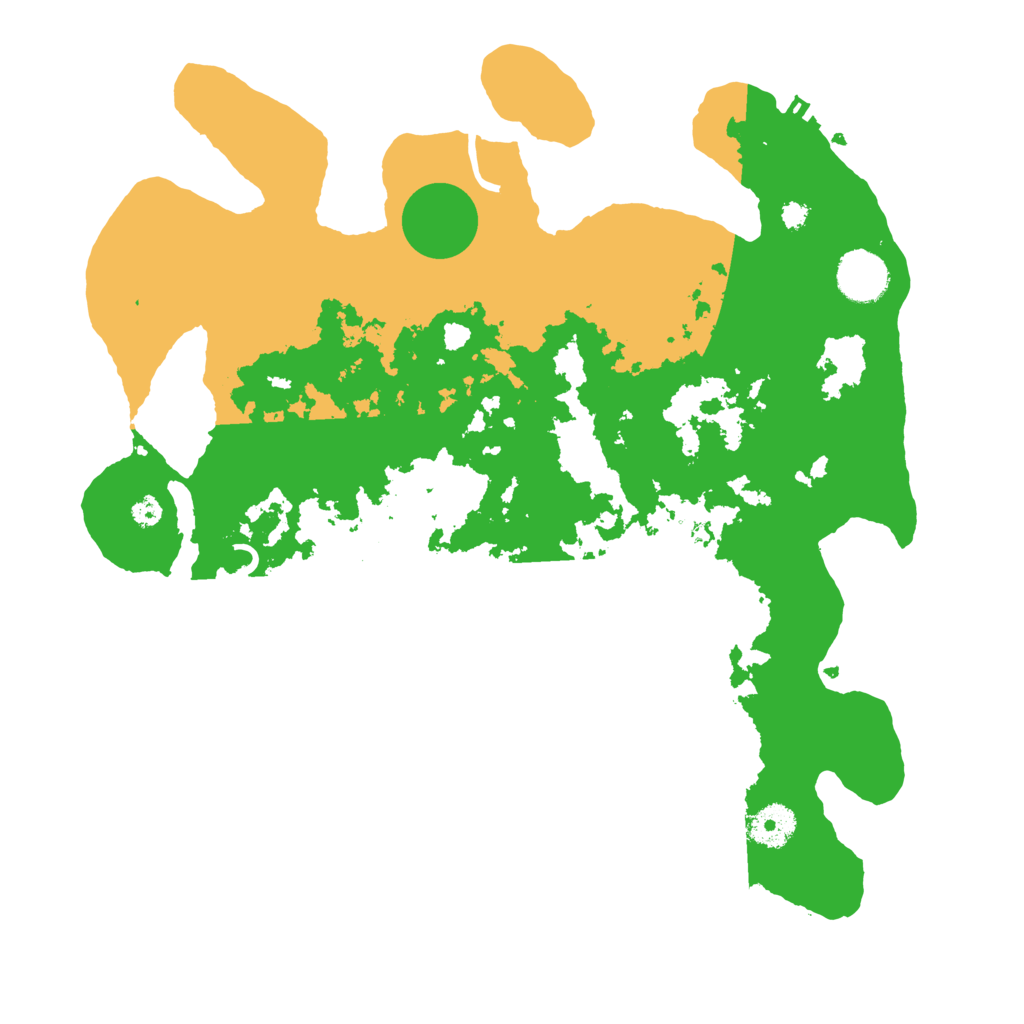 Biome Rust Map: Procedural Map, Size: 3560, Seed: 2332482