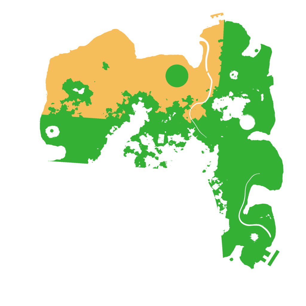 Biome Rust Map: Procedural Map, Size: 3560, Seed: 5993068
