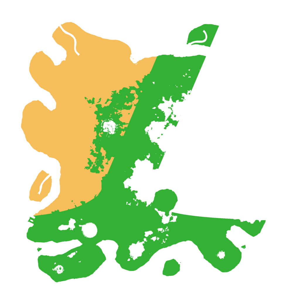 Biome Rust Map: Procedural Map, Size: 3560, Seed: 1150707