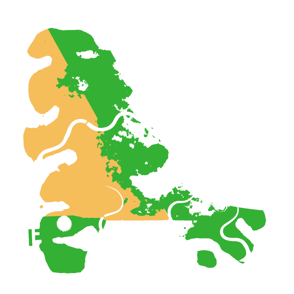 Biome Rust Map: Procedural Map, Size: 3560, Seed: 5818931