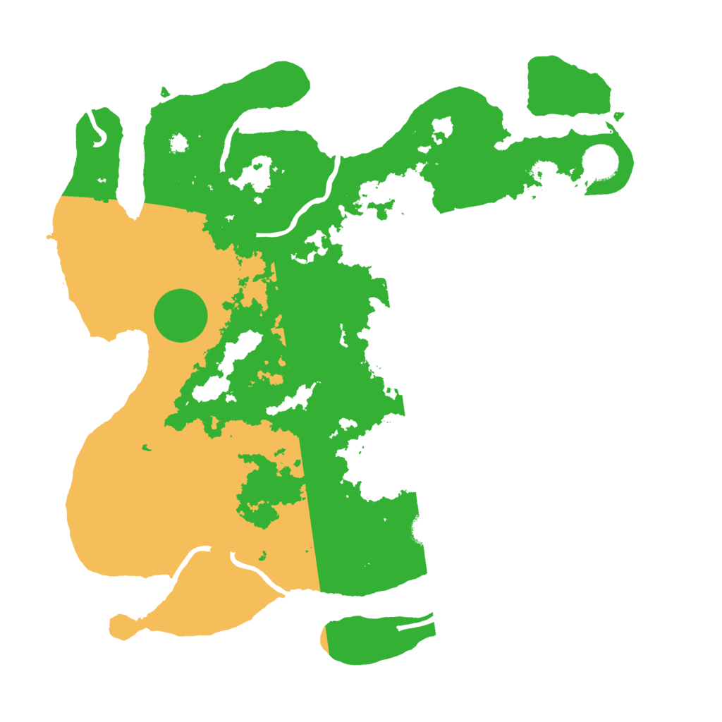Biome Rust Map: Procedural Map, Size: 3560, Seed: 3486911