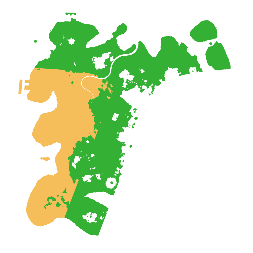 Biome Rust Map: Procedural Map, Size: 3560, Seed: 1234646
