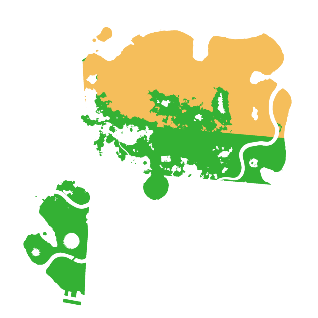 Biome Rust Map: Procedural Map, Size: 3560, Seed: 4089678