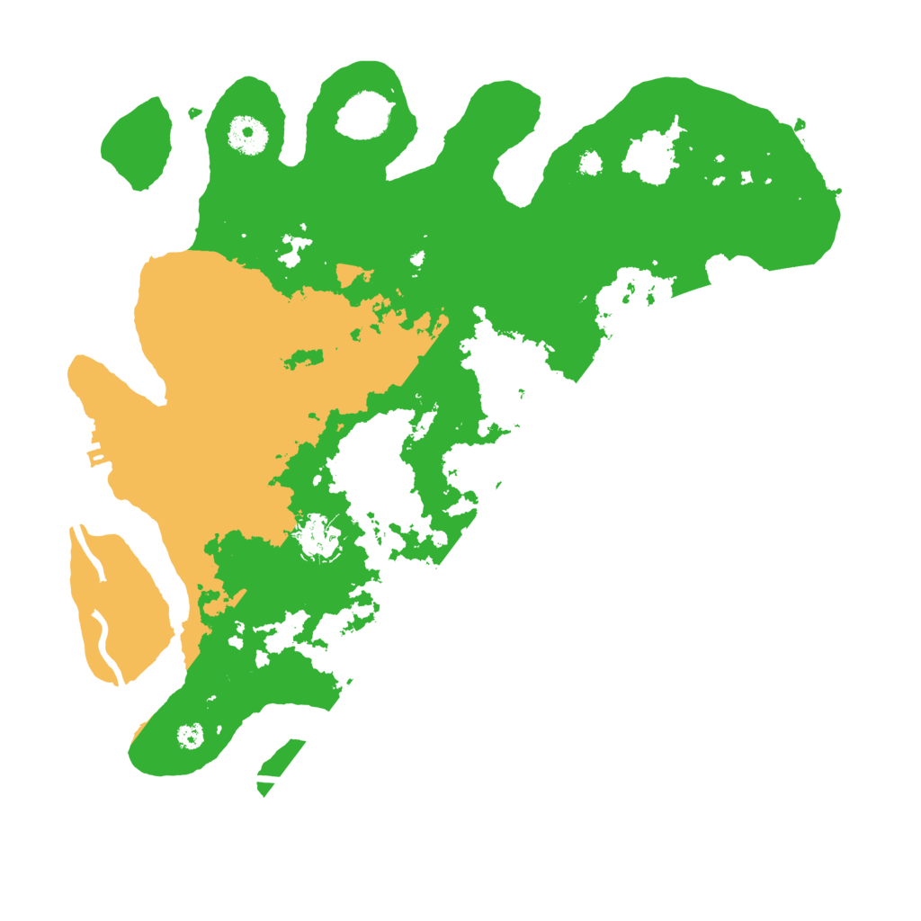 Biome Rust Map: Procedural Map, Size: 3560, Seed: 2403204