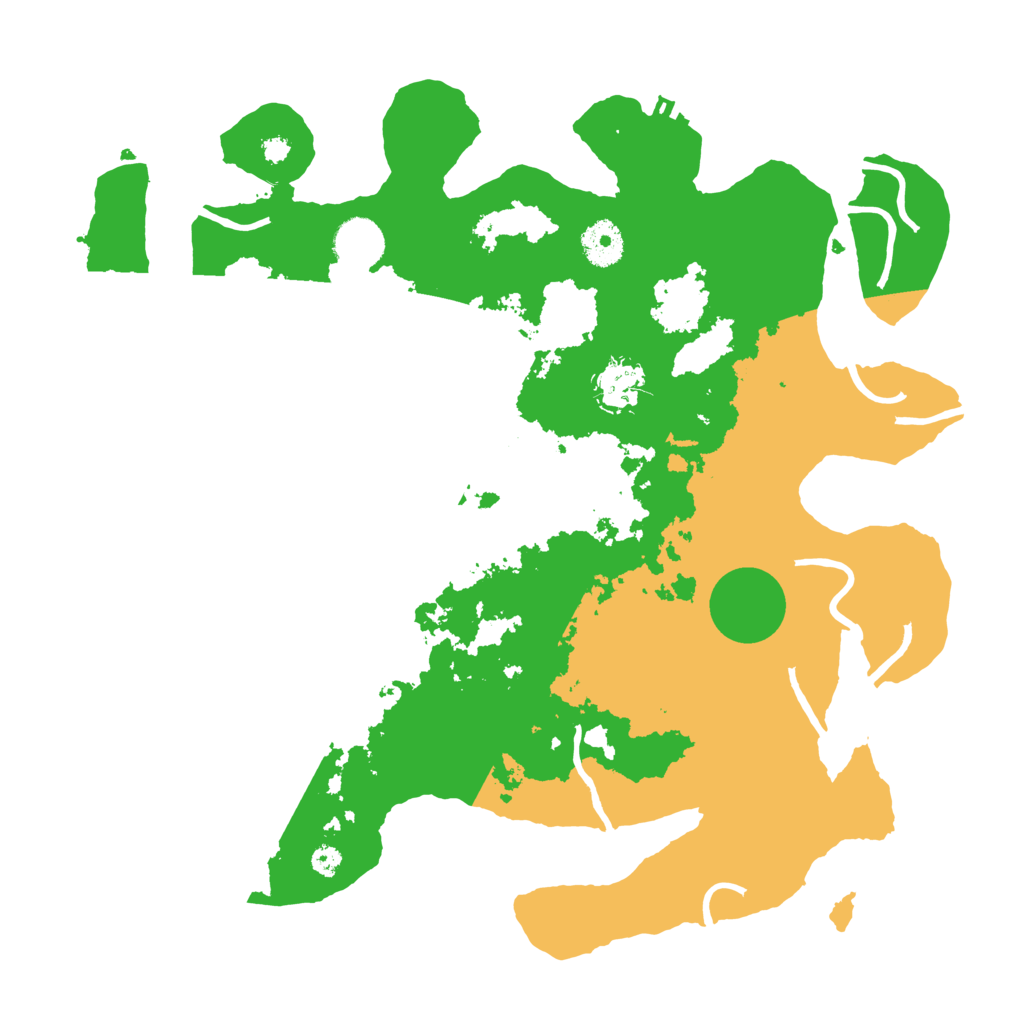 Biome Rust Map: Procedural Map, Size: 3560, Seed: 3920519