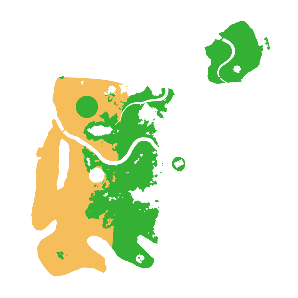 Biome Rust Map: Procedural Map, Size: 3560, Seed: 4676737