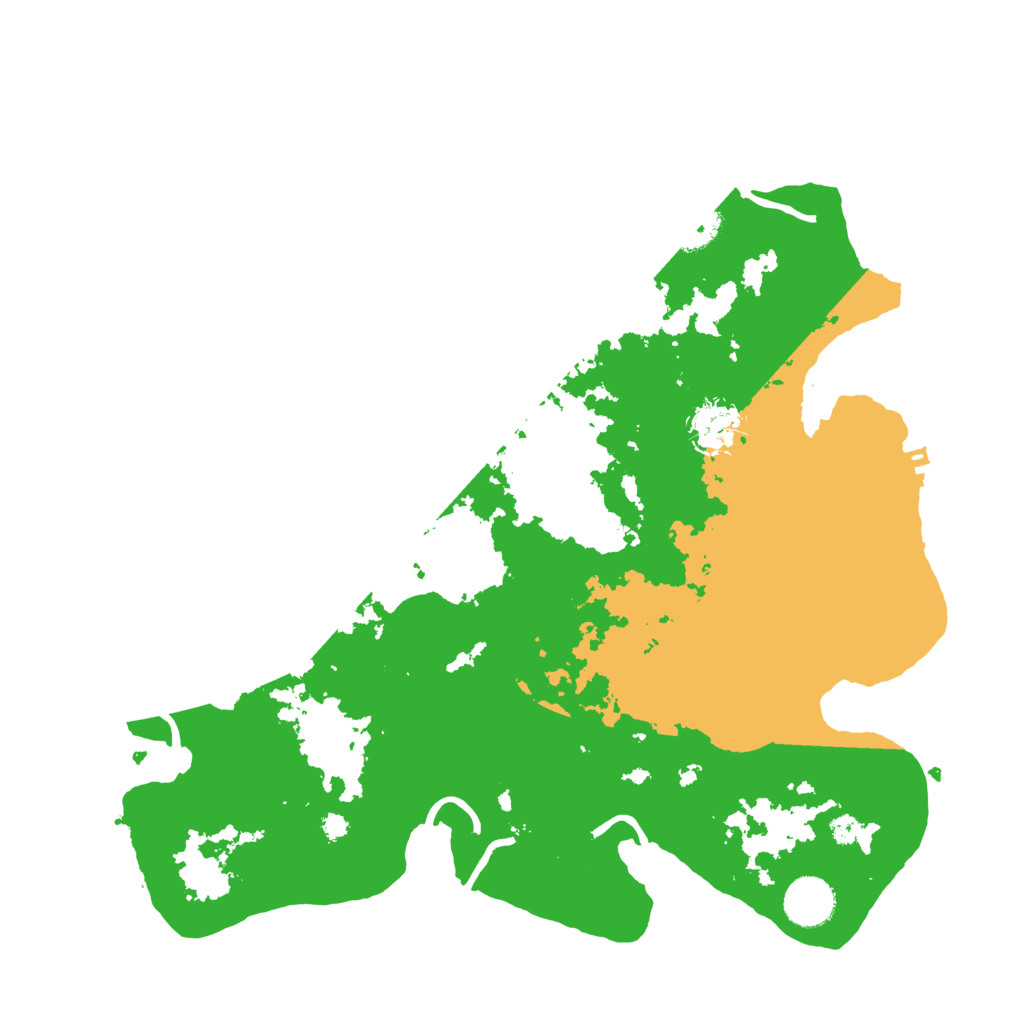 Biome Rust Map: Procedural Map, Size: 3560, Seed: 1447589