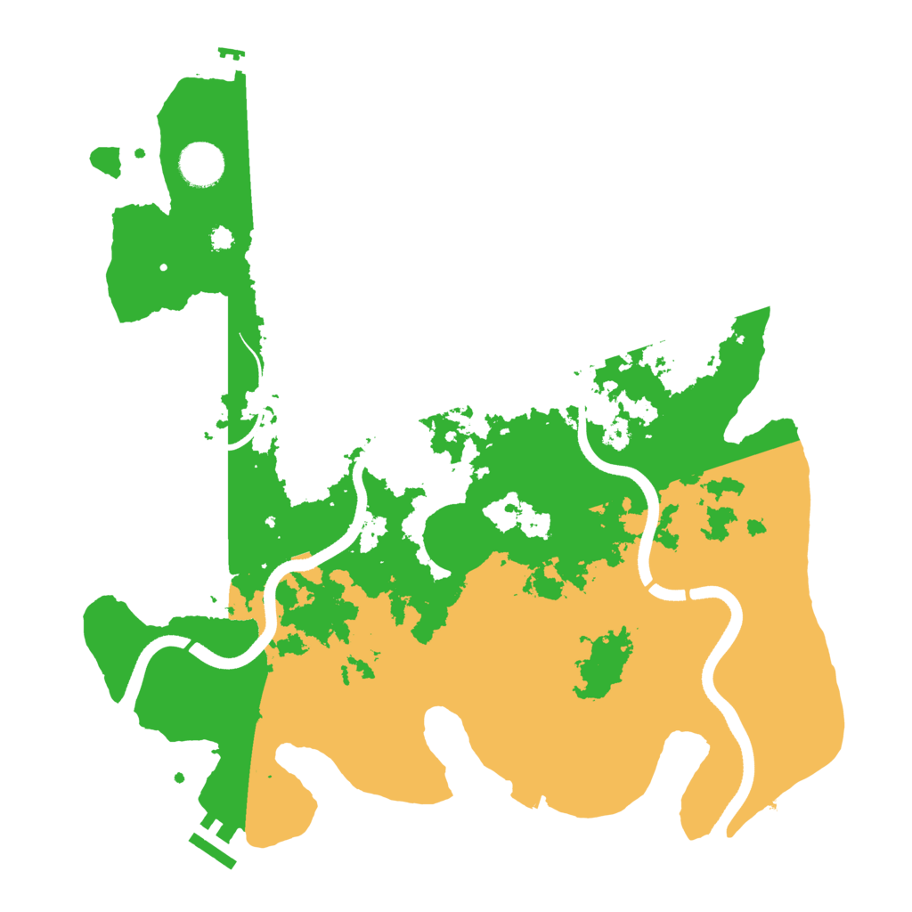Biome Rust Map: Procedural Map, Size: 3560, Seed: 2926189