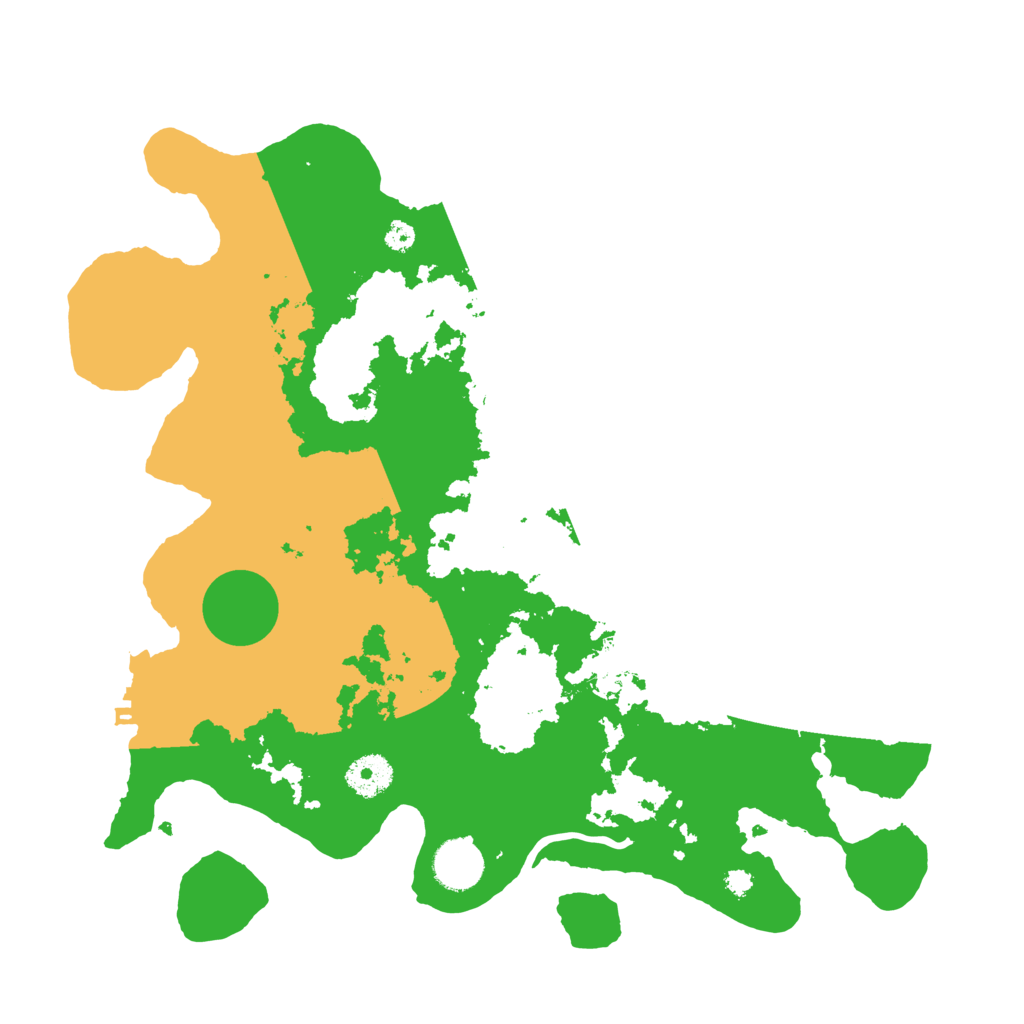 Biome Rust Map: Procedural Map, Size: 3560, Seed: 1270292
