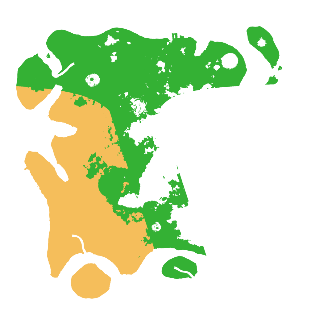 Biome Rust Map: Procedural Map, Size: 3560, Seed: 3985548