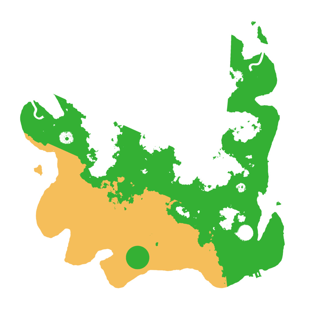 Biome Rust Map: Procedural Map, Size: 3560, Seed: 6080321