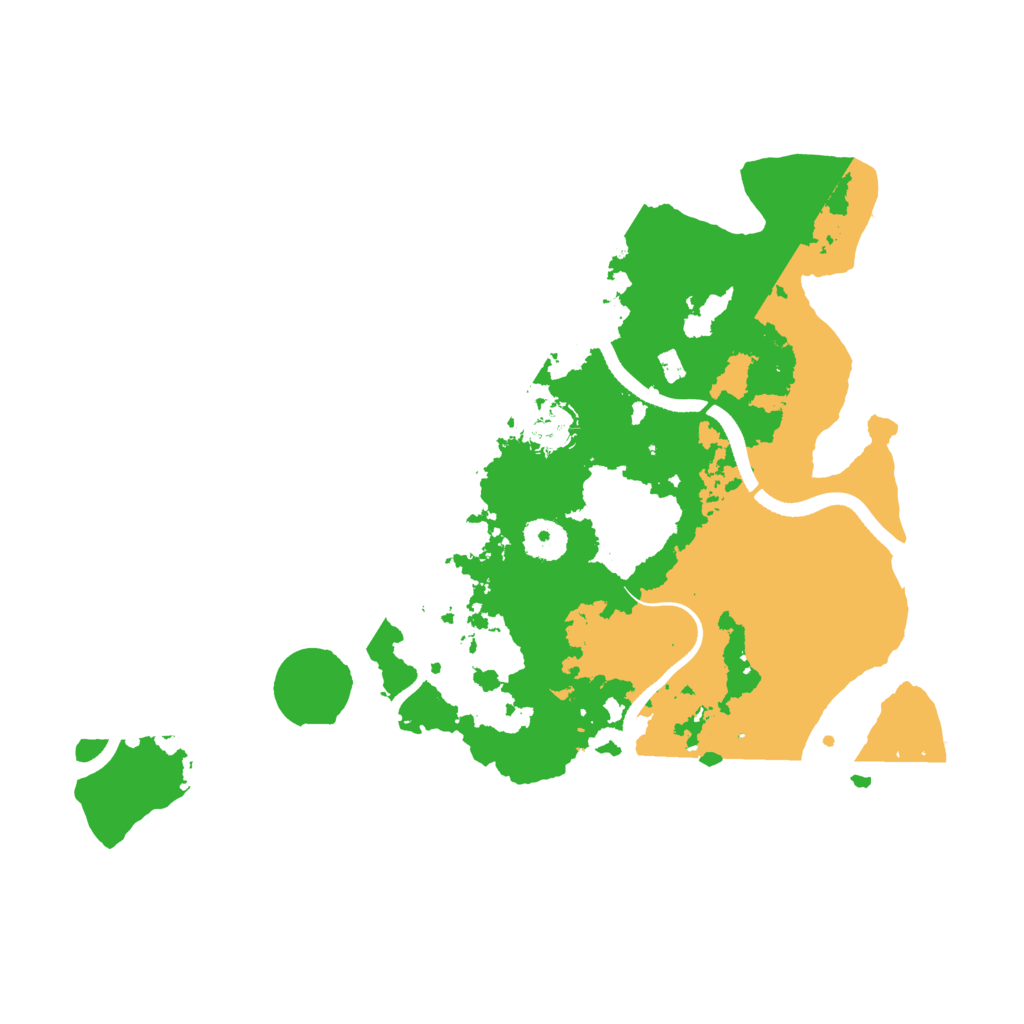 Biome Rust Map: Procedural Map, Size: 3560, Seed: 1193059