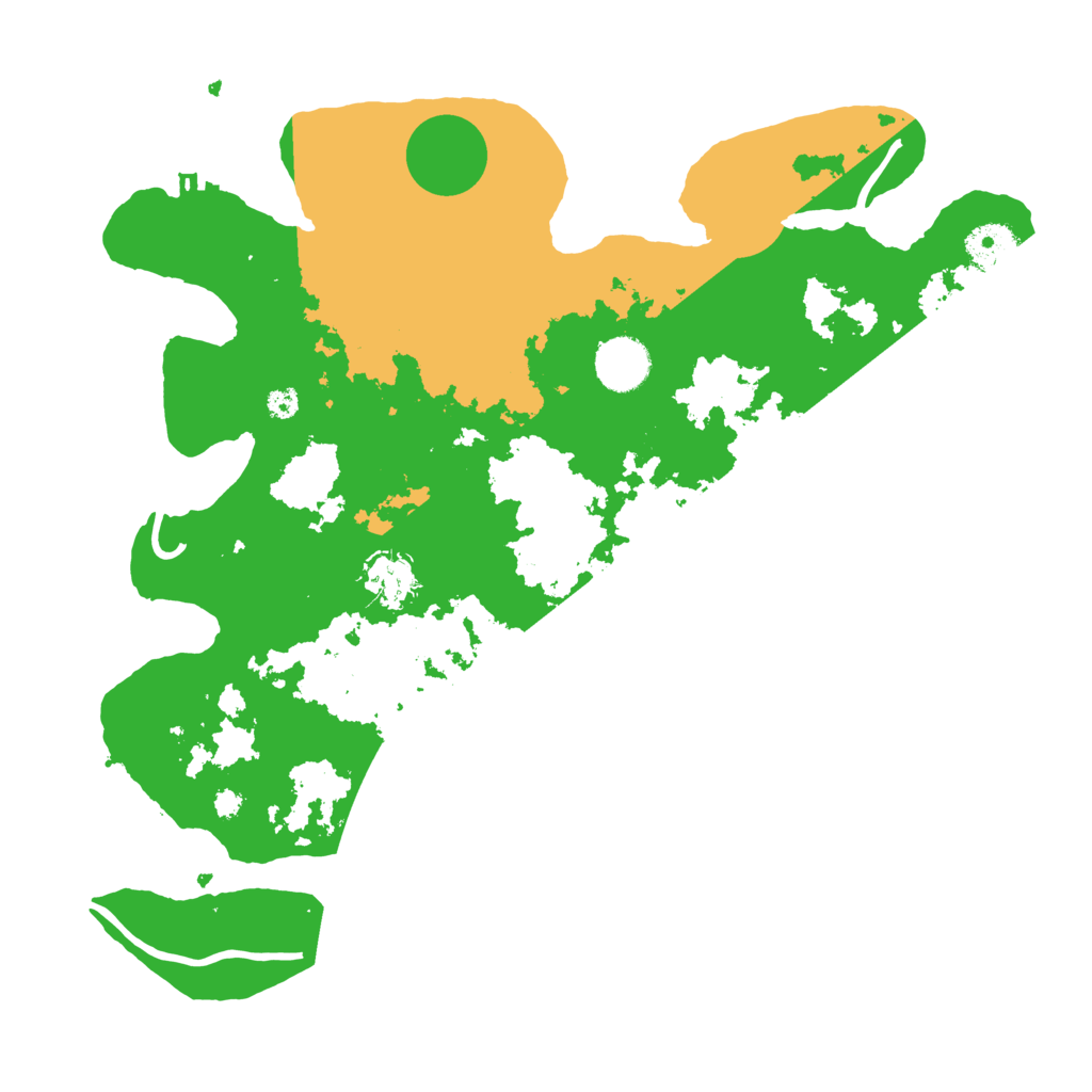 Biome Rust Map: Procedural Map, Size: 3560, Seed: 168507