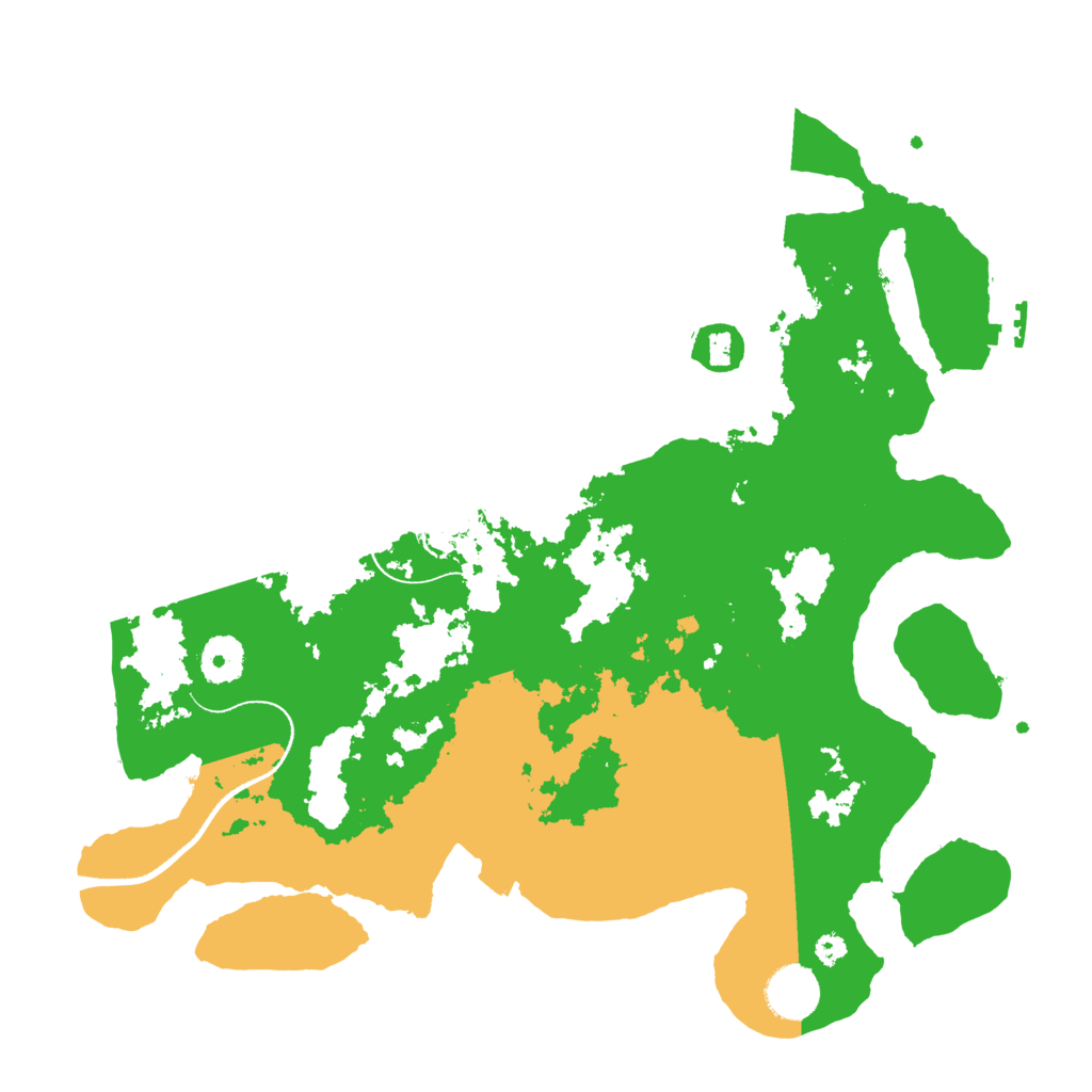 Biome Rust Map: Procedural Map, Size: 3560, Seed: 2713400