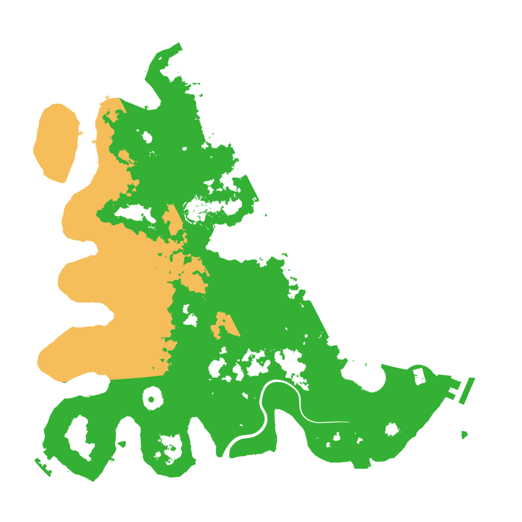 Biome Rust Map: Procedural Map, Size: 3560, Seed: 3960505
