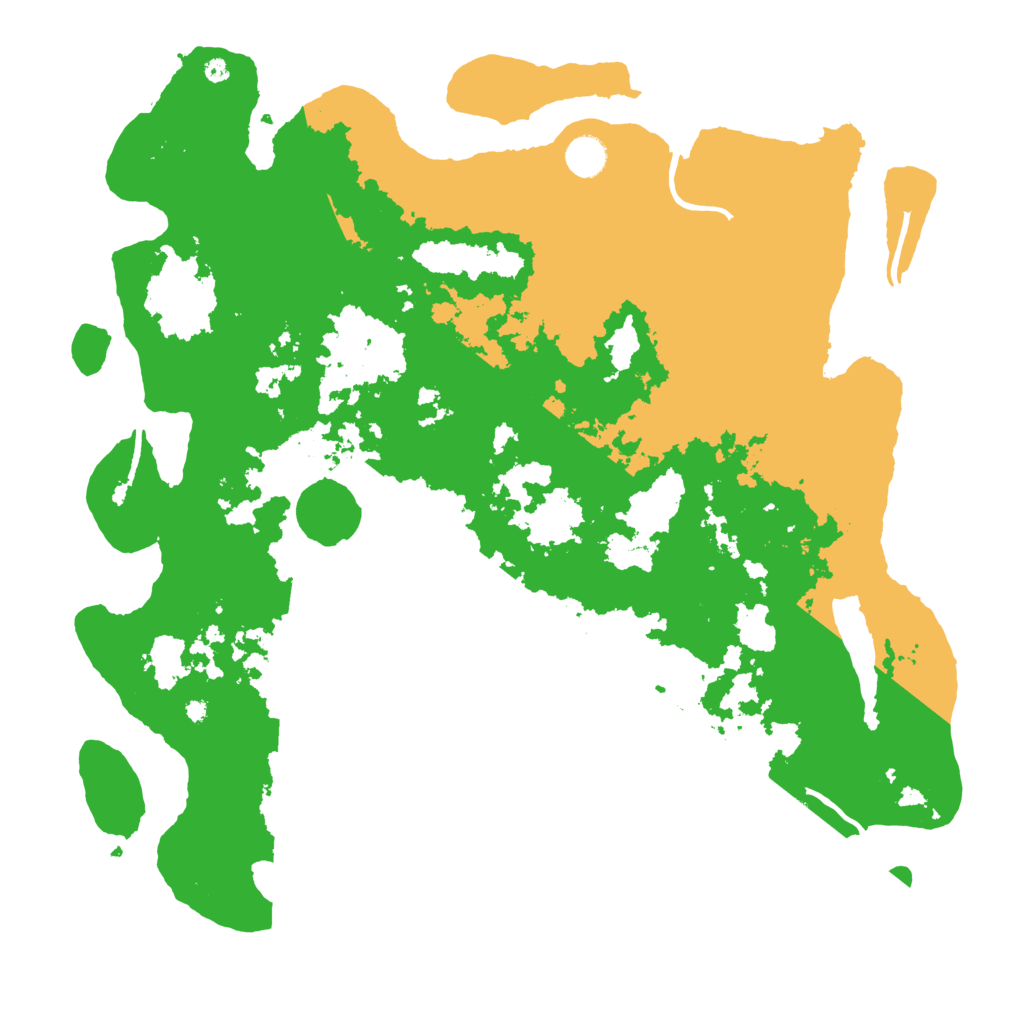 Biome Rust Map: Procedural Map, Size: 4400, Seed: 69856269