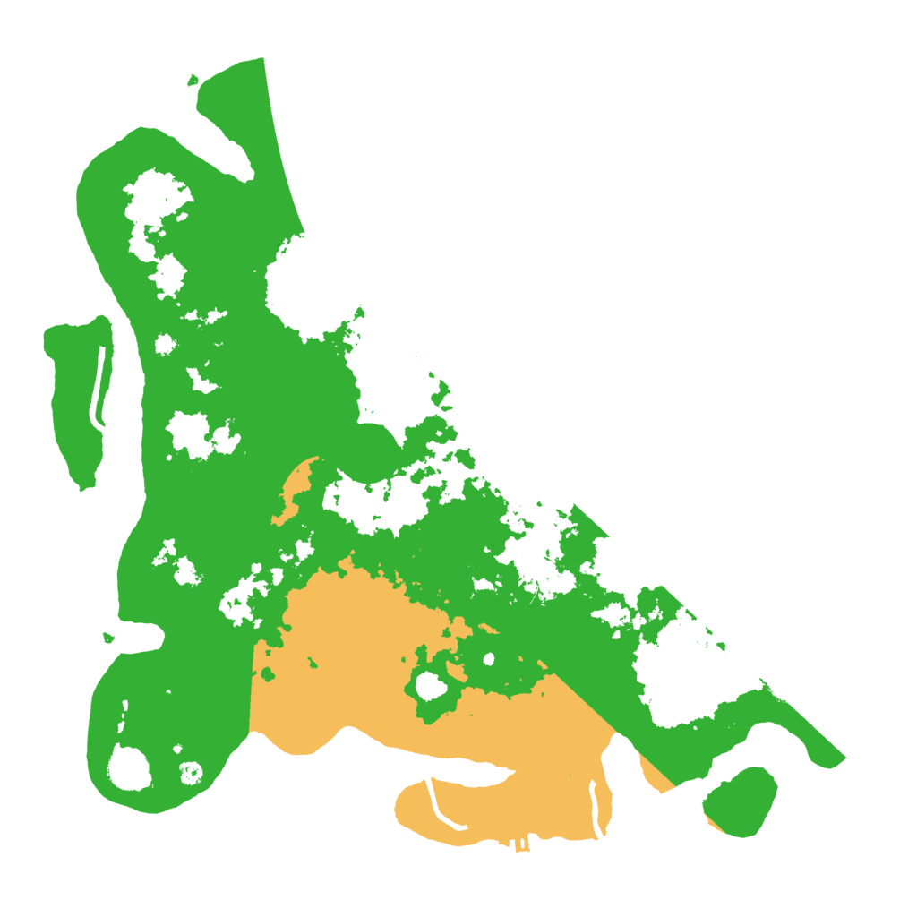 Biome Rust Map: Procedural Map, Size: 4000, Seed: 646477
