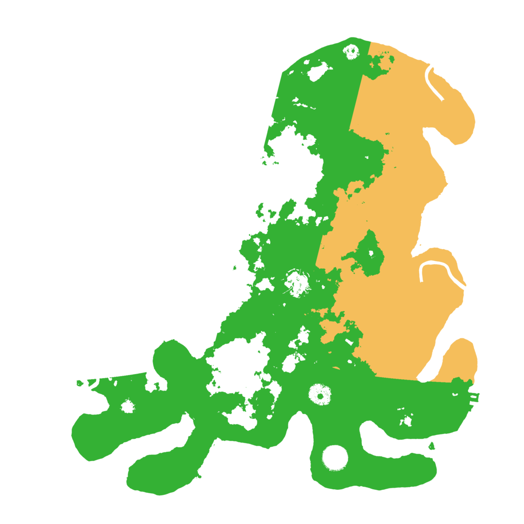 Biome Rust Map: Procedural Map, Size: 3600, Seed: 355672649