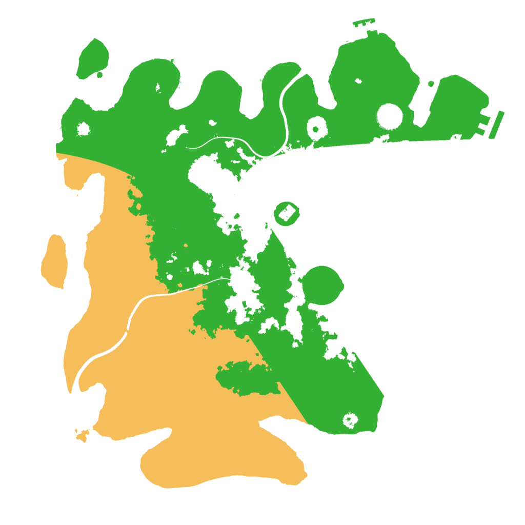 Biome Rust Map: Procedural Map, Size: 3560, Seed: 3338695