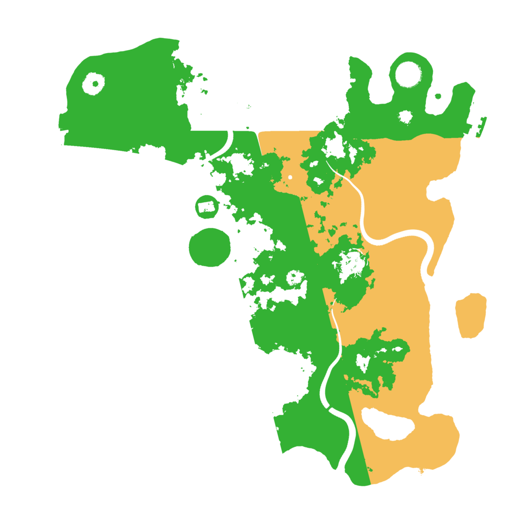 Biome Rust Map: Procedural Map, Size: 3560, Seed: 1573284
