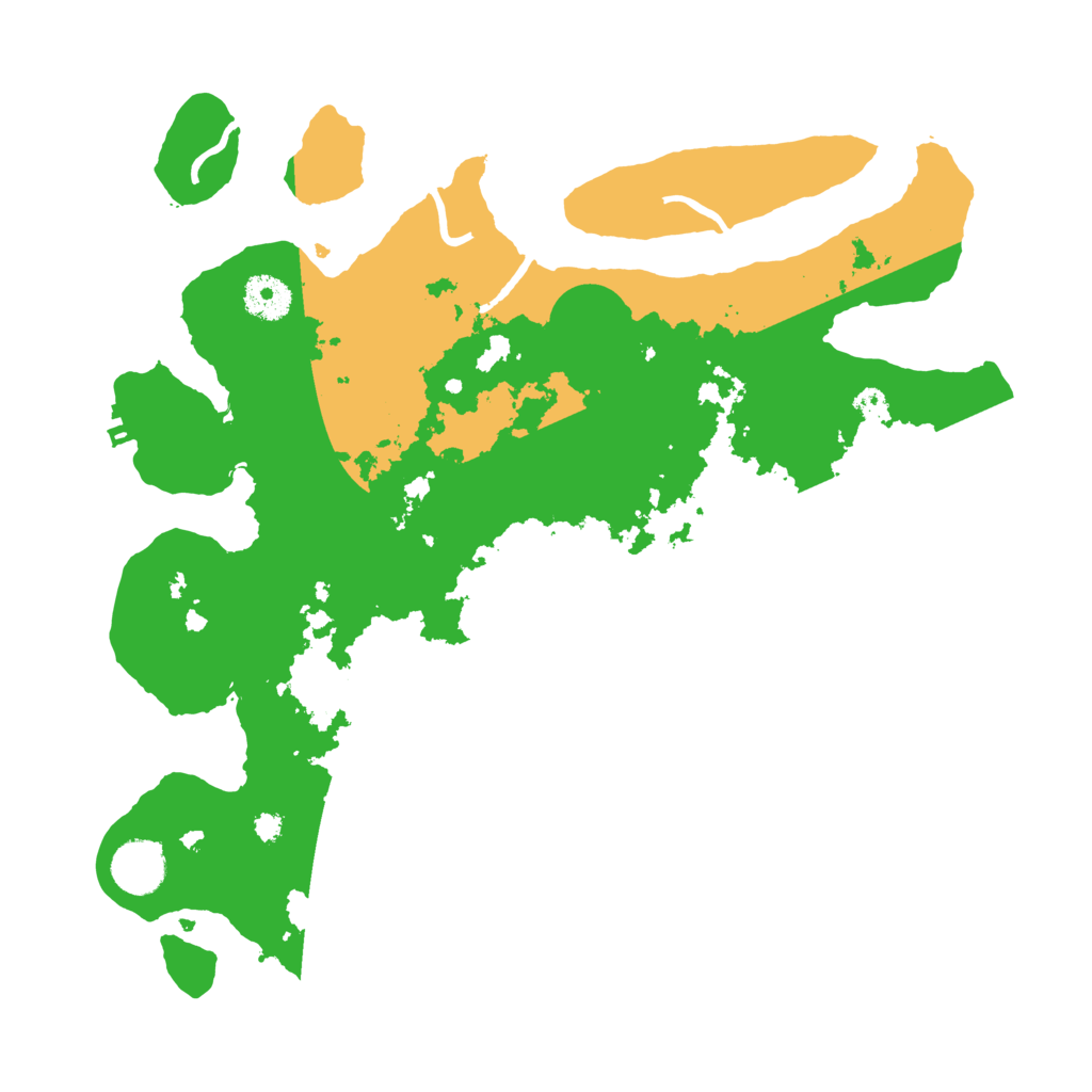 Biome Rust Map: Procedural Map, Size: 3560, Seed: 3789837