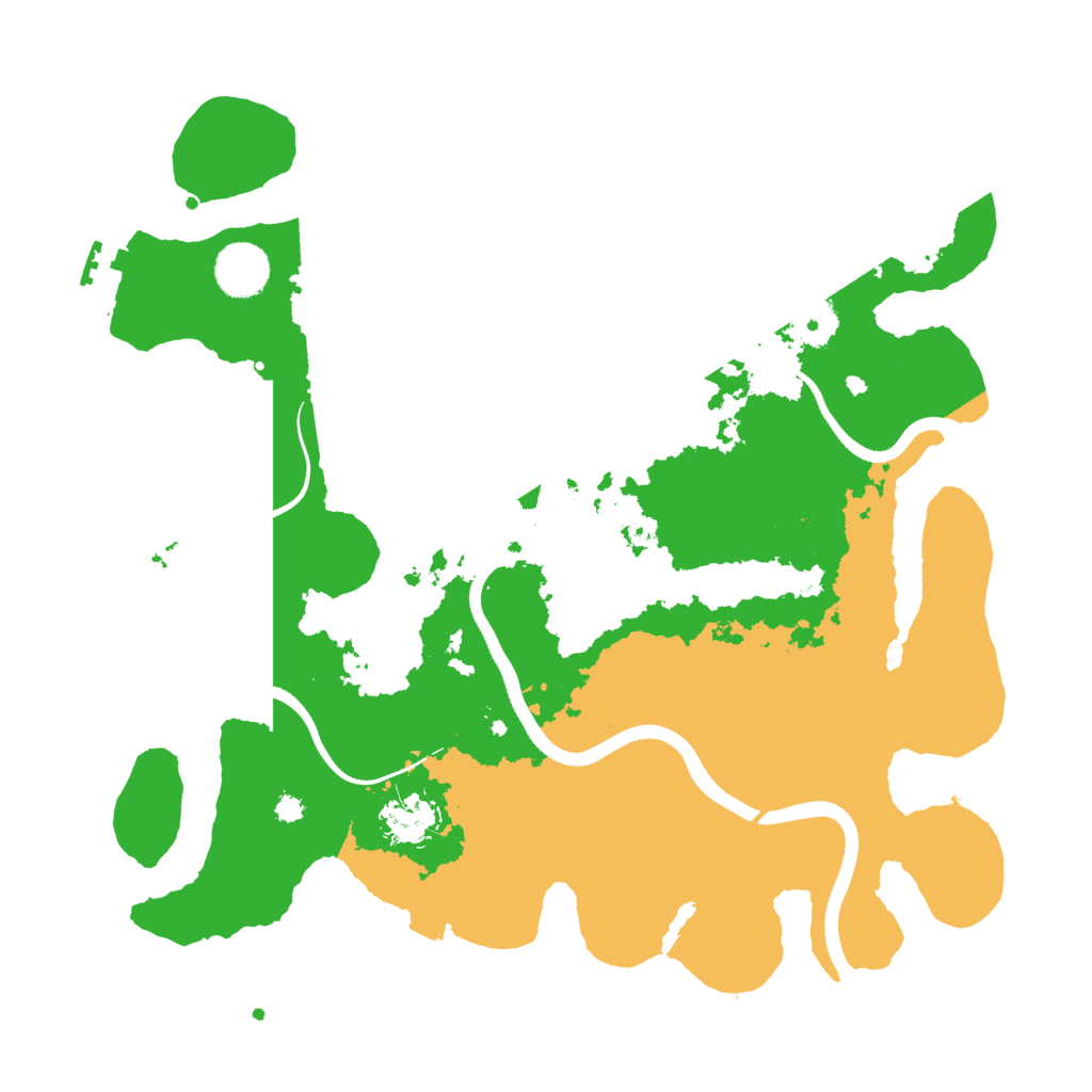 Biome Rust Map: Procedural Map, Size: 3560, Seed: 478419