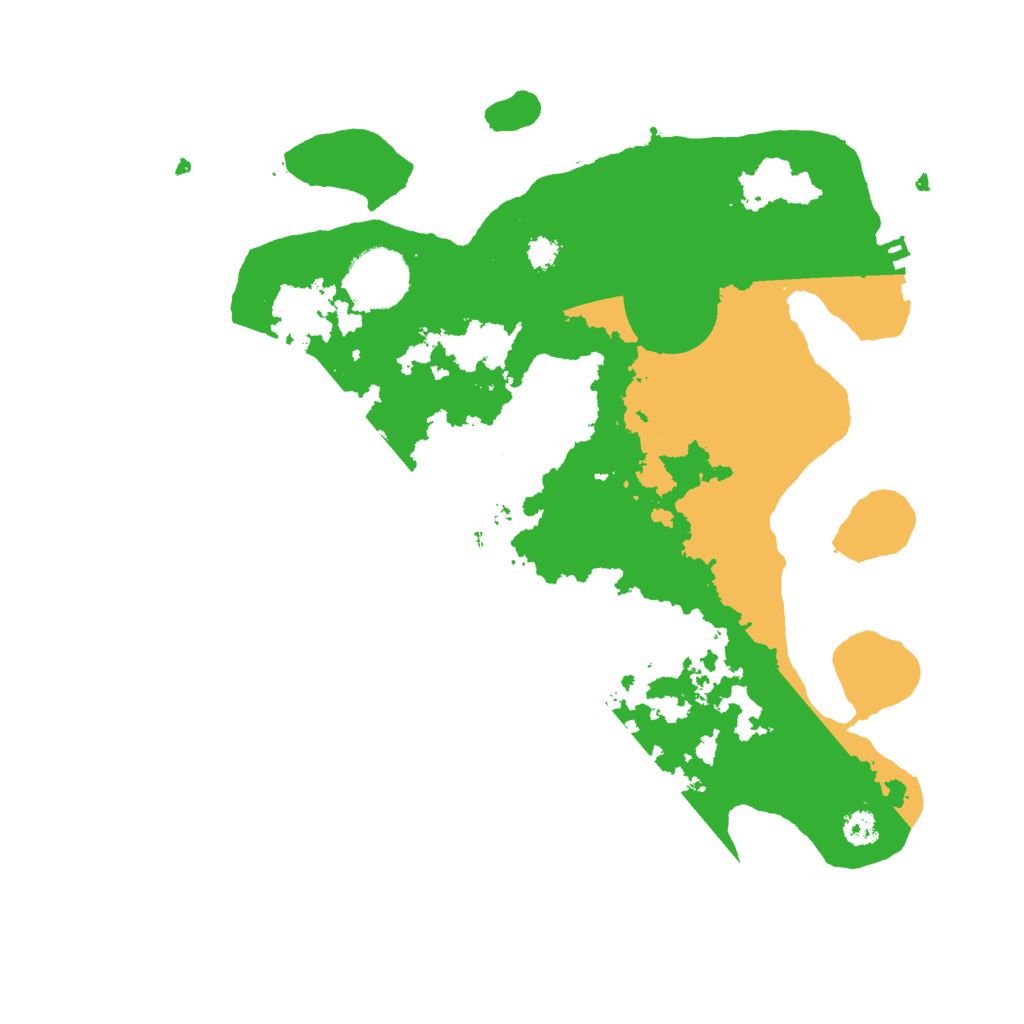 Biome Rust Map: Procedural Map, Size: 3000, Seed: 188133