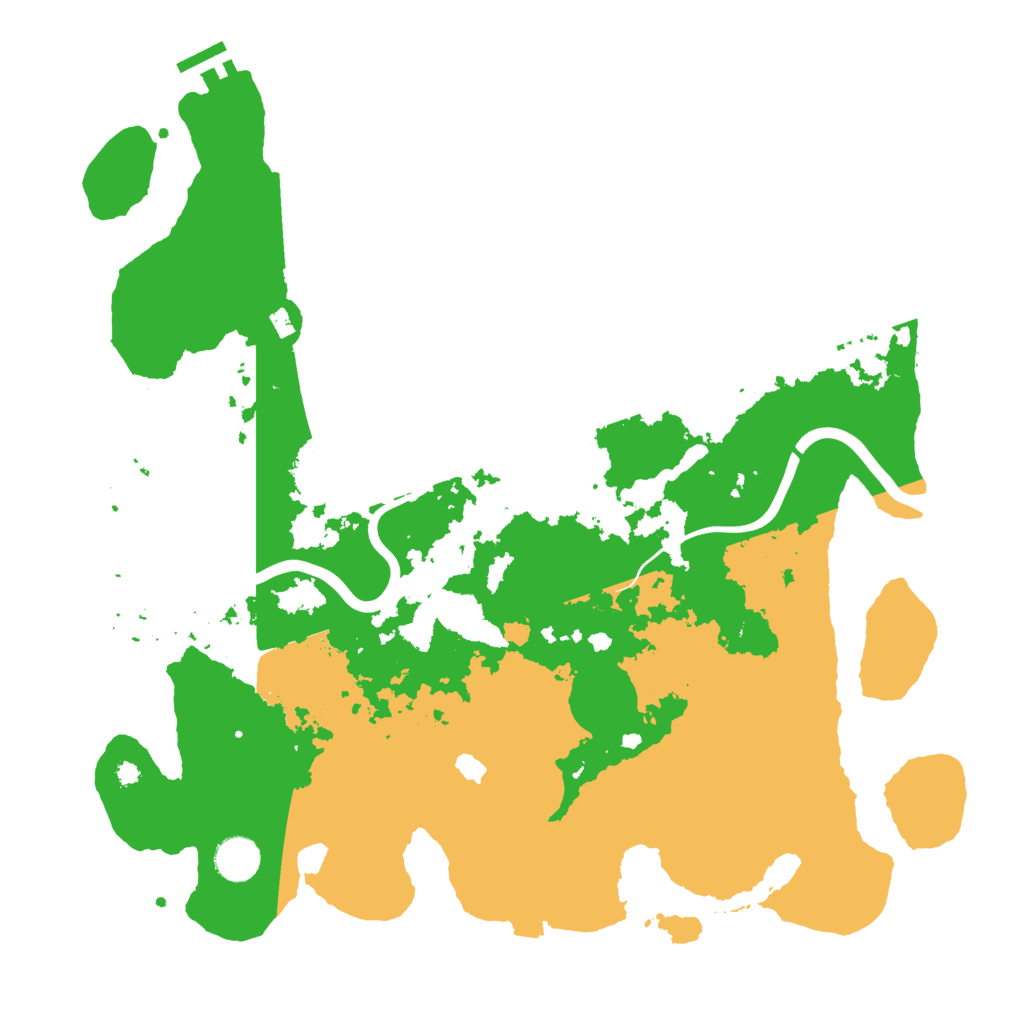 Biome Rust Map: Procedural Map, Size: 4000, Seed: 1496707279