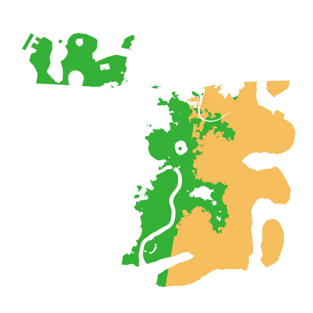 Biome Rust Map: Procedural Map, Size: 3560, Seed: 878647