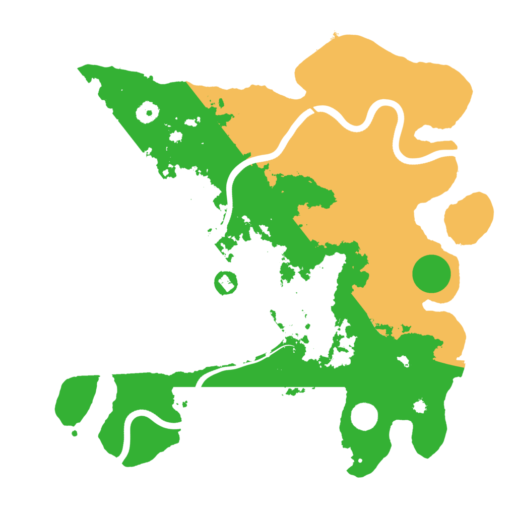 Biome Rust Map: Procedural Map, Size: 3560, Seed: 1936782