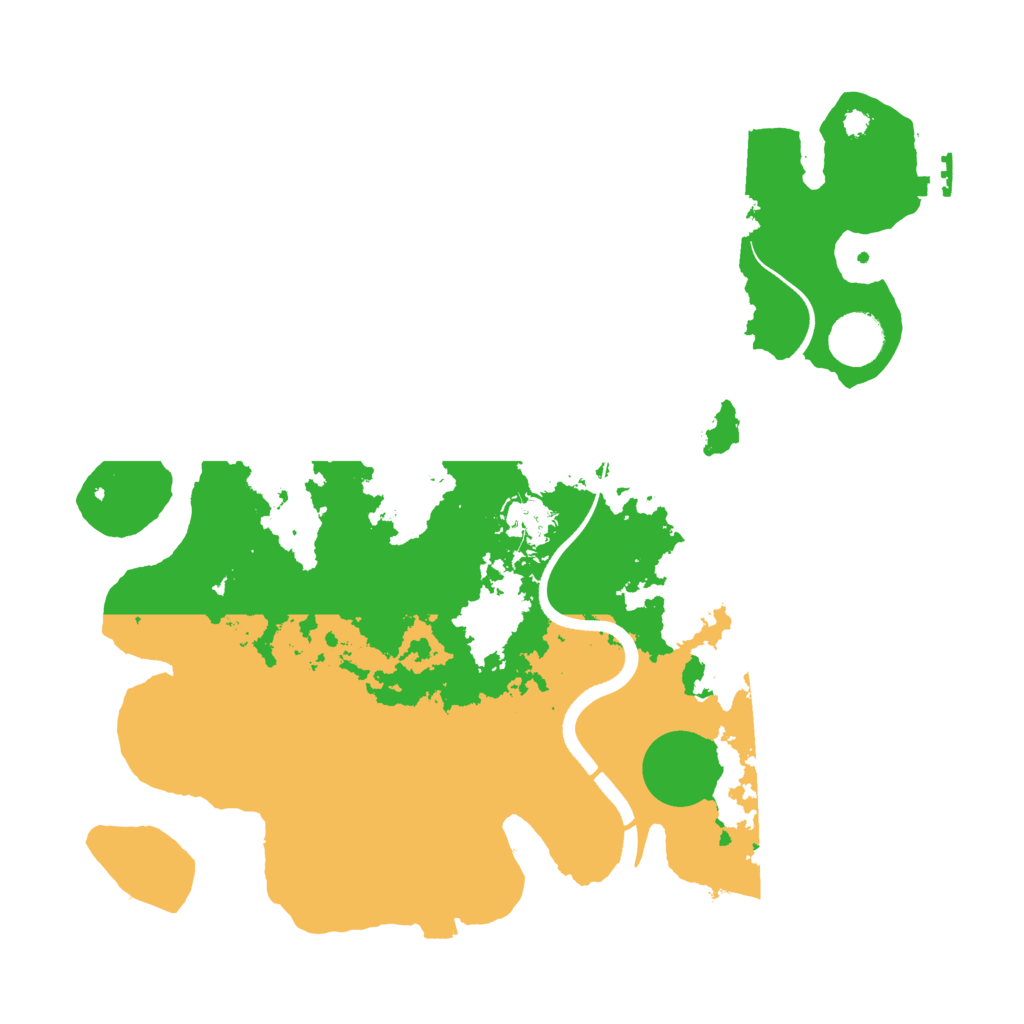 Biome Rust Map: Procedural Map, Size: 3560, Seed: 2306003