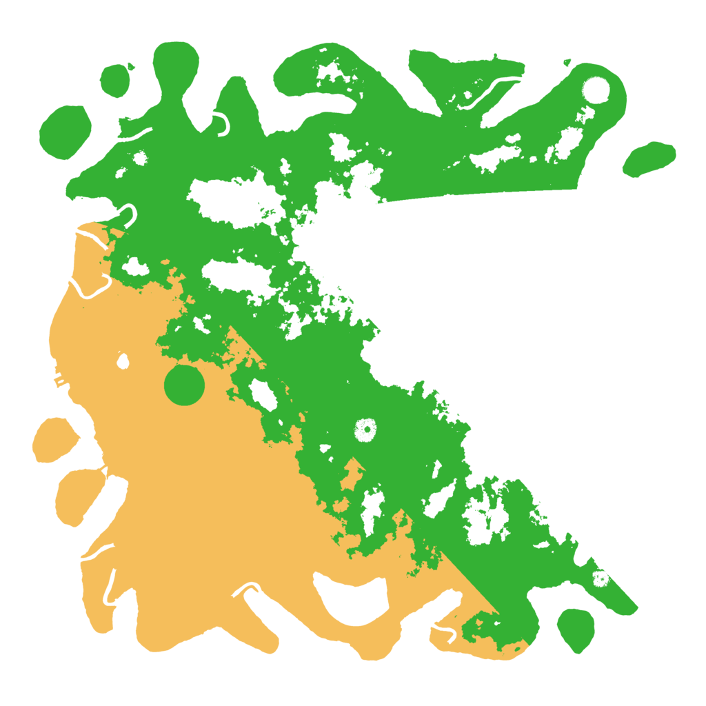 Biome Rust Map: Procedural Map, Size: 4580, Seed: 772690863