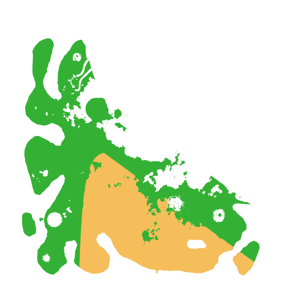 Biome Rust Map: Procedural Map, Size: 3560, Seed: 2624803