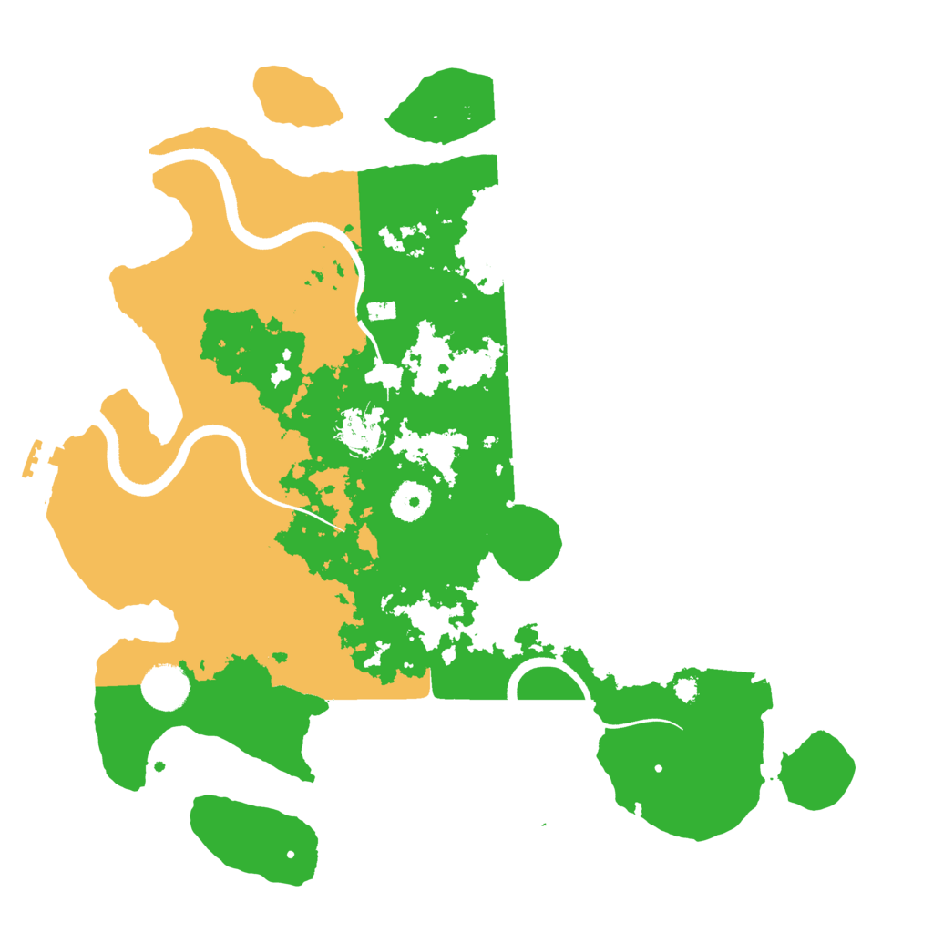 Biome Rust Map: Procedural Map, Size: 3560, Seed: 3540924