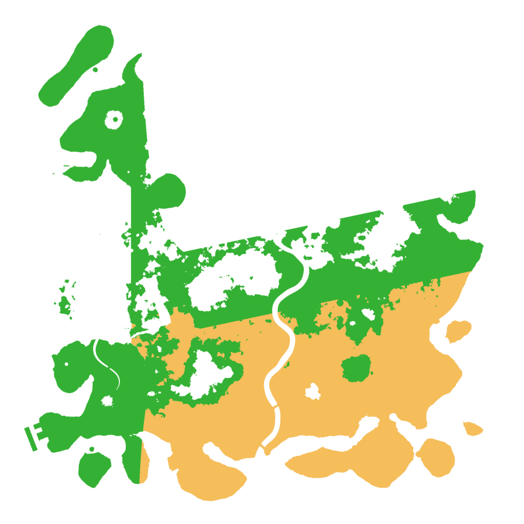 Biome Rust Map: Procedural Map, Size: 4250, Seed: 22842