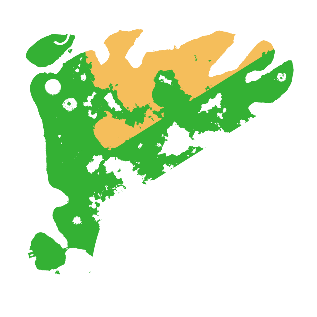 Biome Rust Map: Procedural Map, Size: 3560, Seed: 1073609