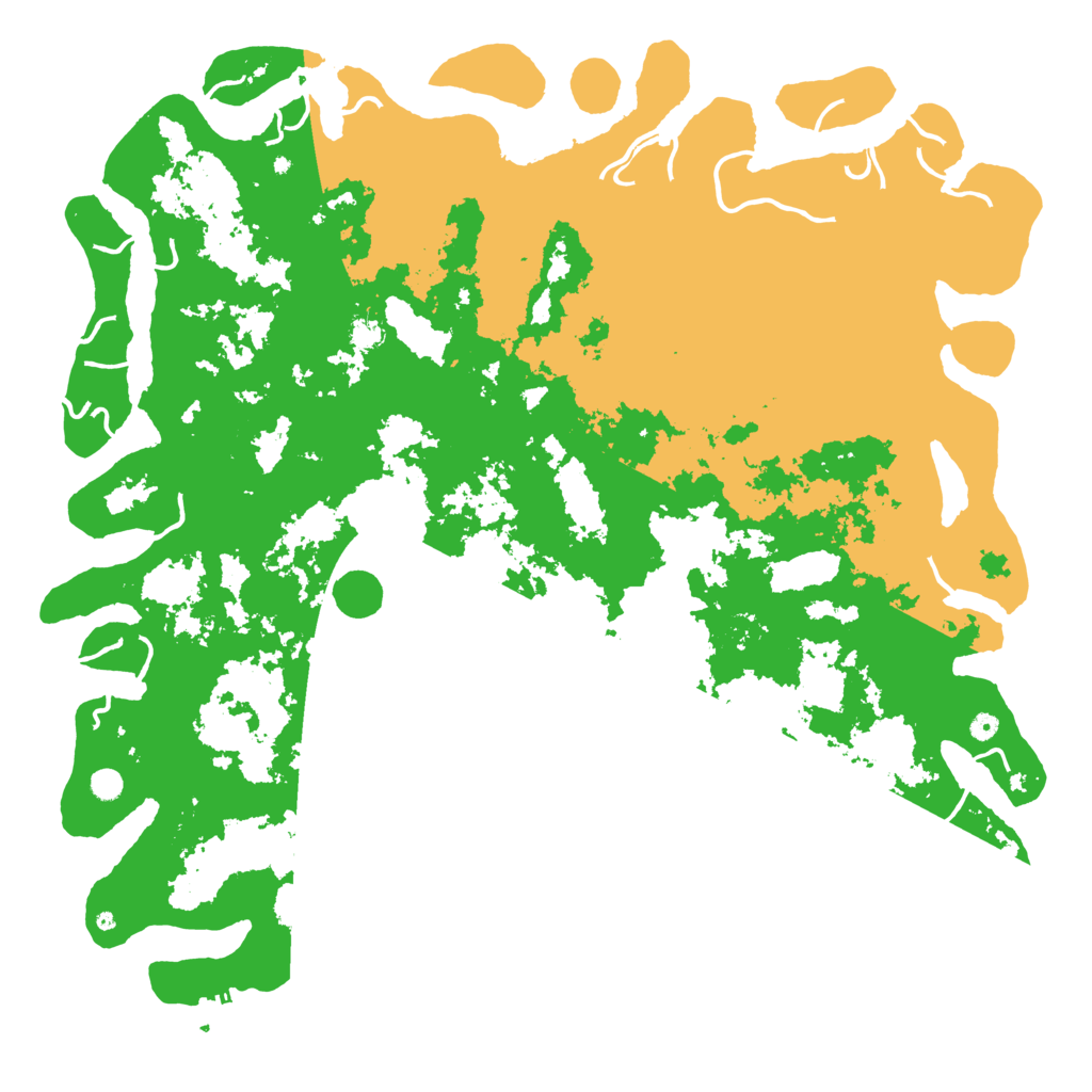 Biome Rust Map: Procedural Map, Size: 6000, Seed: 867