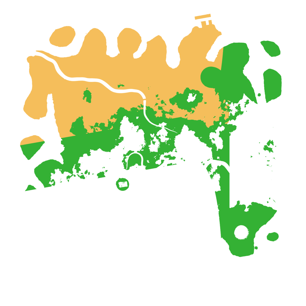 Biome Rust Map: Procedural Map, Size: 3850, Seed: 188