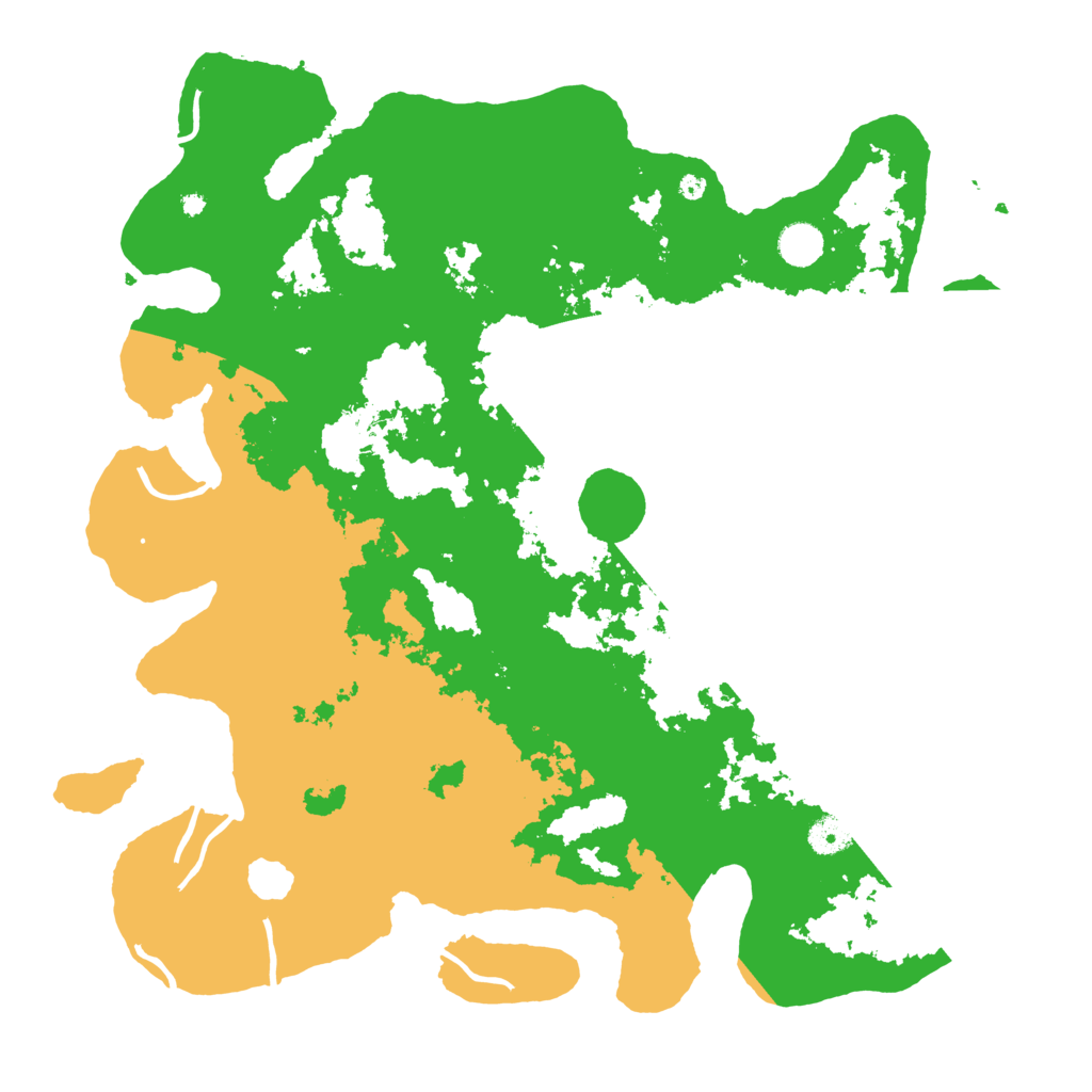 Biome Rust Map: Procedural Map, Size: 4350, Seed: 1337