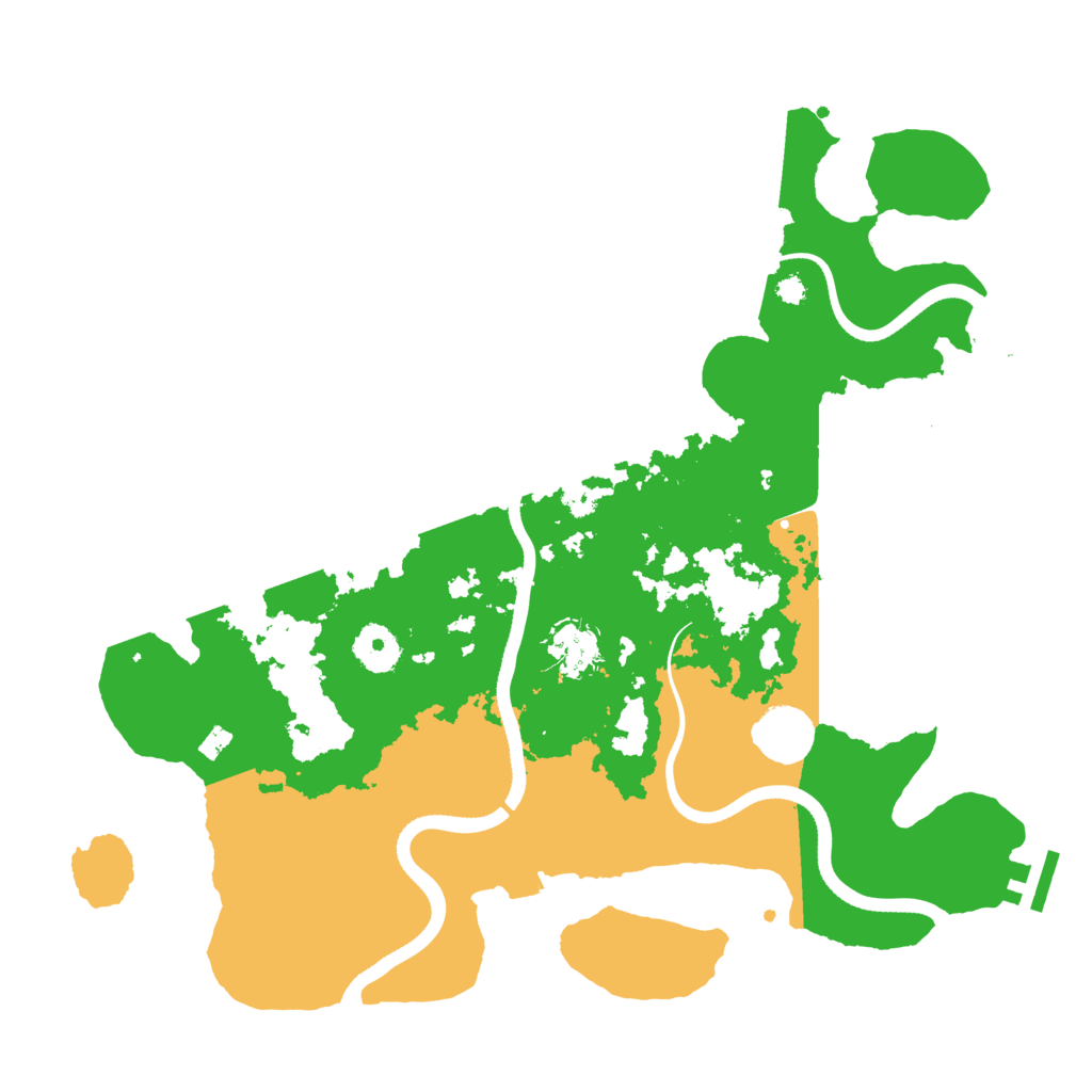 Biome Rust Map: Procedural Map, Size: 3560, Seed: 4794458