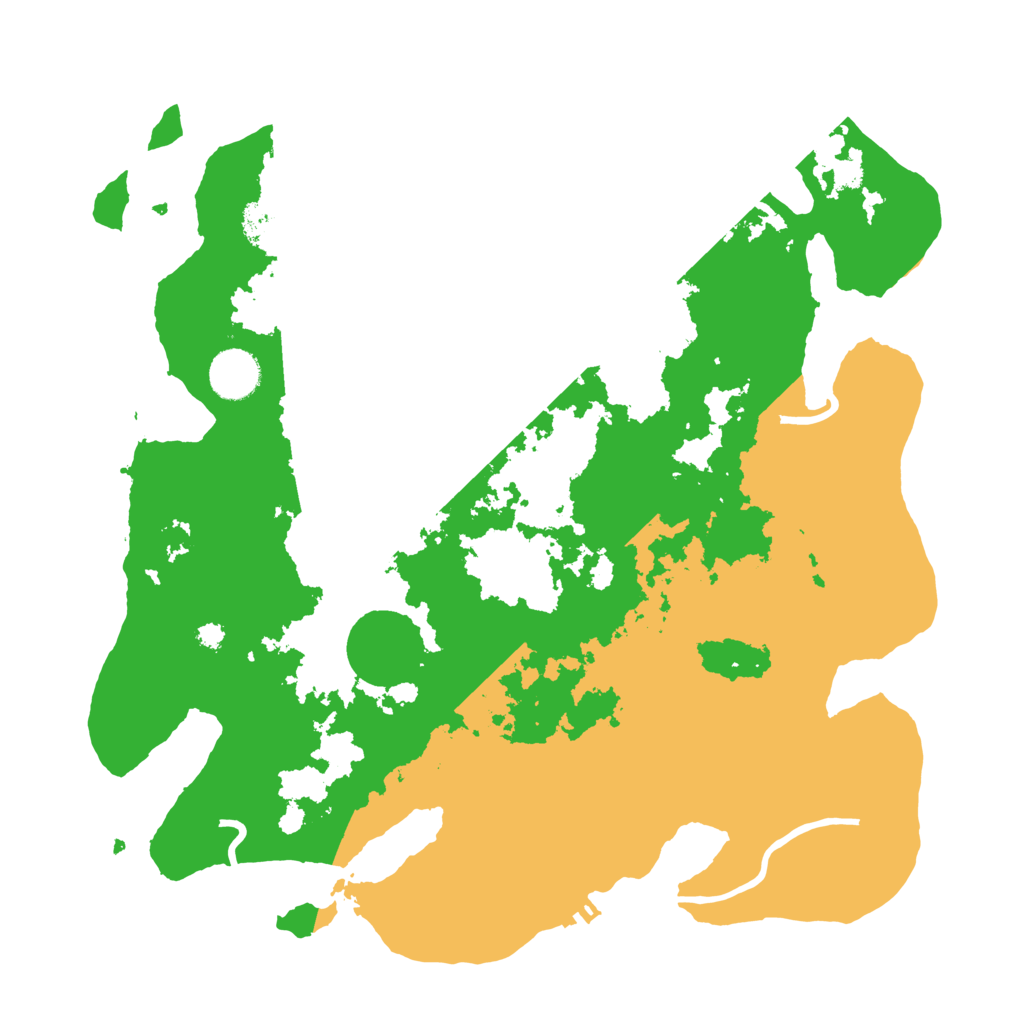 Biome Rust Map: Procedural Map, Size: 3560, Seed: 5389806