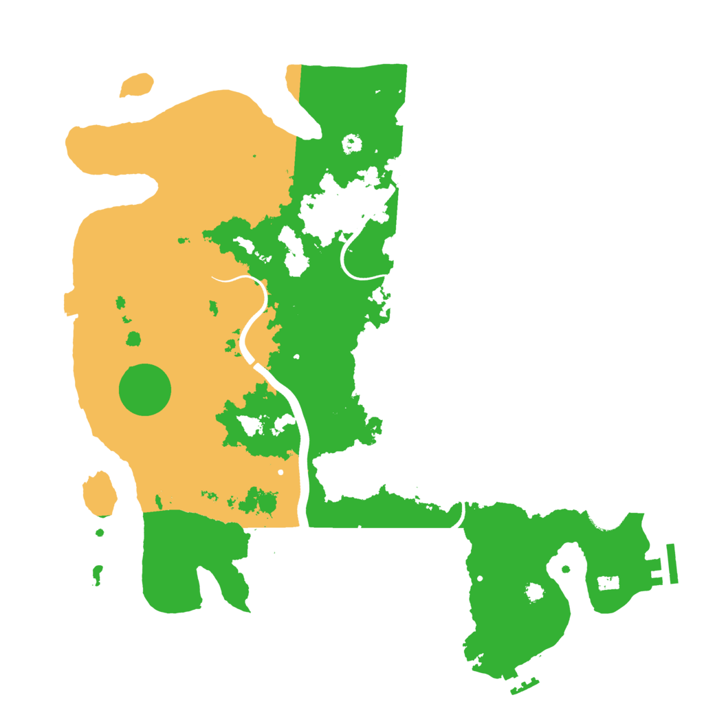 Biome Rust Map: Procedural Map, Size: 3560, Seed: 5314952