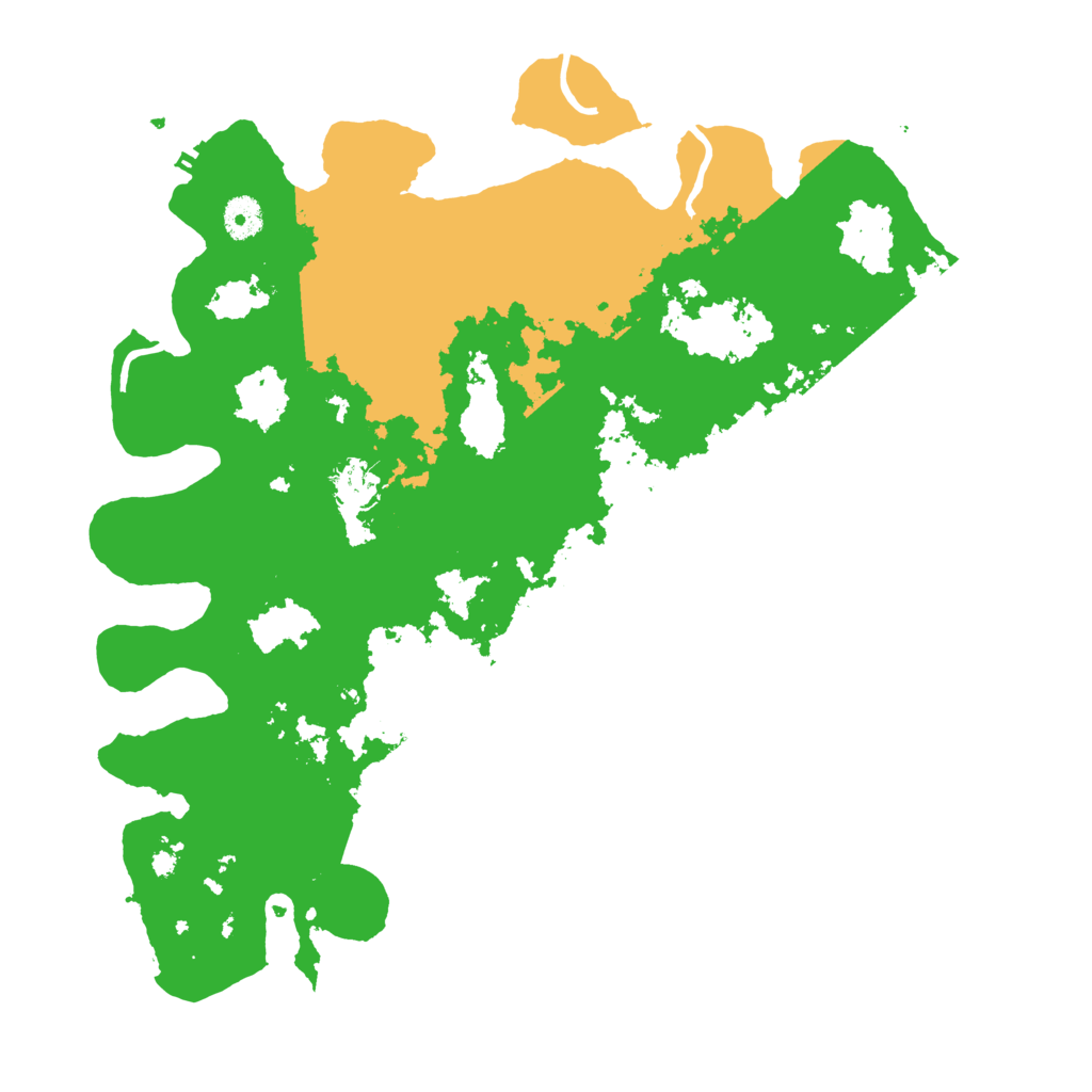 Biome Rust Map: Procedural Map, Size: 4000, Seed: 2128536
