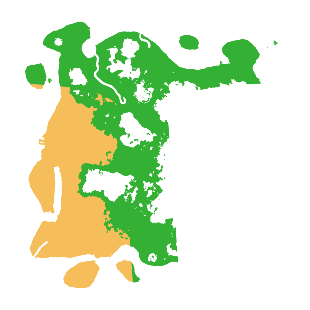 Biome Rust Map: Procedural Map, Size: 3560, Seed: 28145