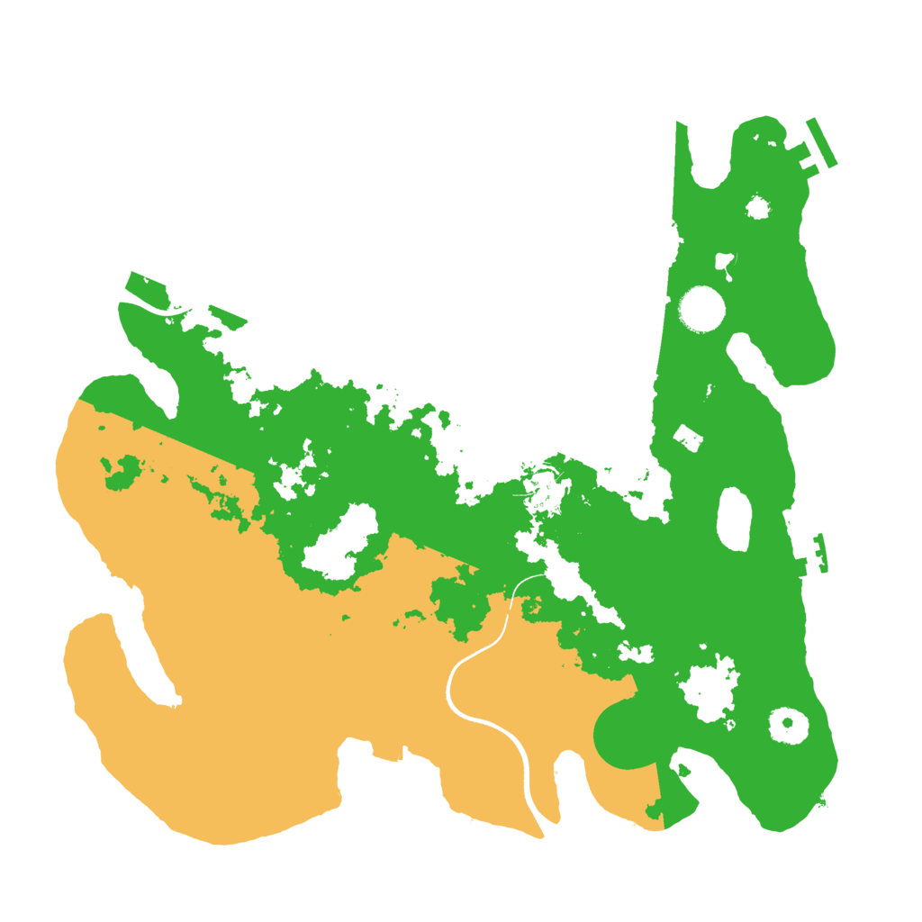 Biome Rust Map: Procedural Map, Size: 3560, Seed: 2697735