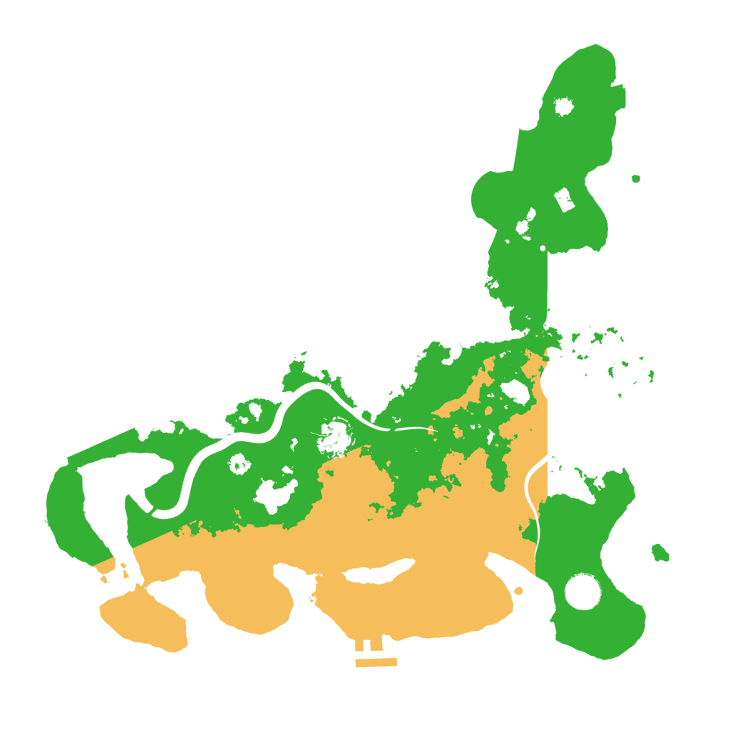 Biome Rust Map: Procedural Map, Size: 3560, Seed: 3439350