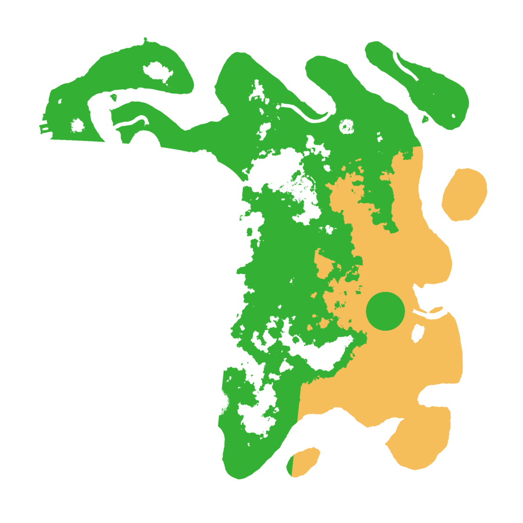 Biome Rust Map: Procedural Map, Size: 3560, Seed: 2750769