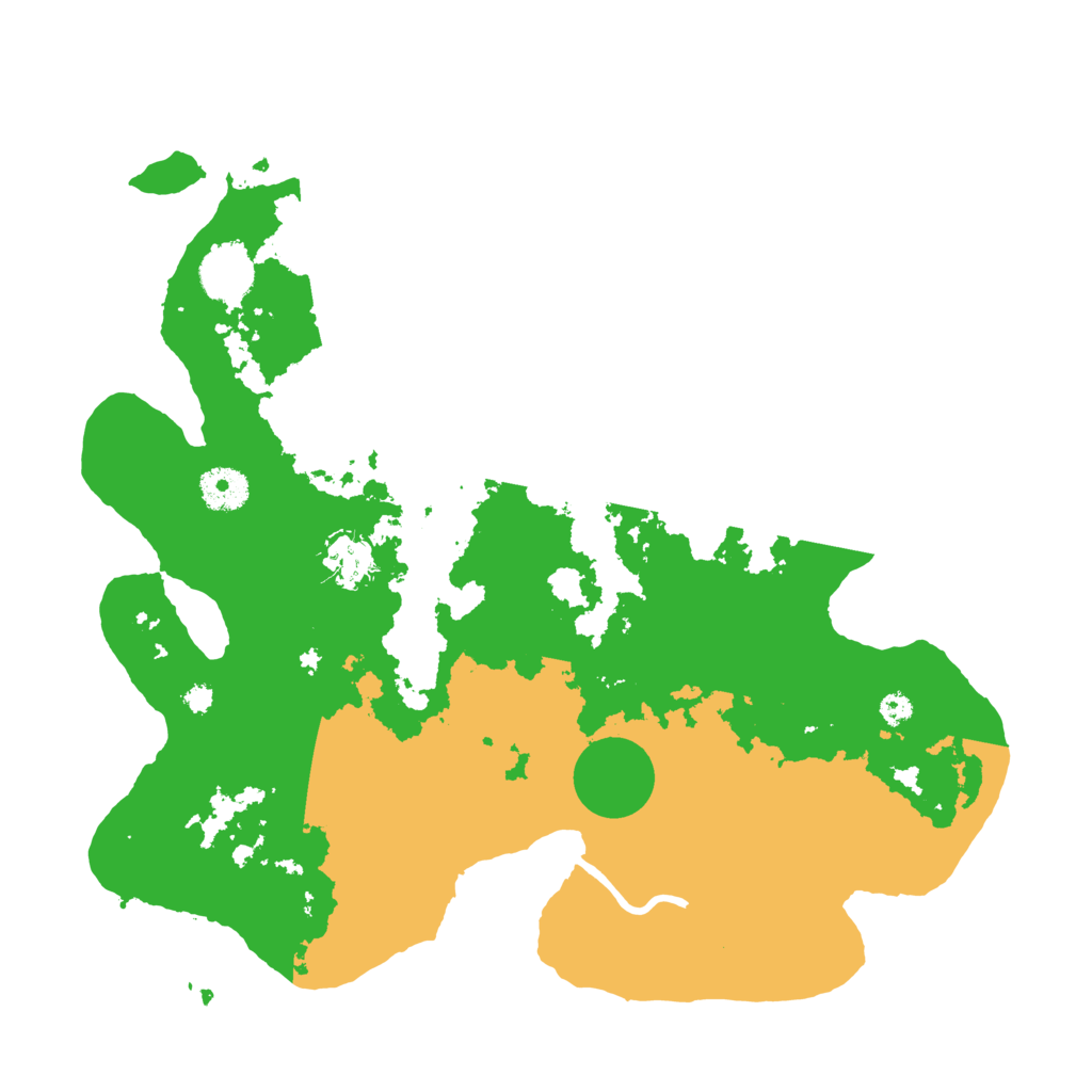 Biome Rust Map: Procedural Map, Size: 3560, Seed: 3980980