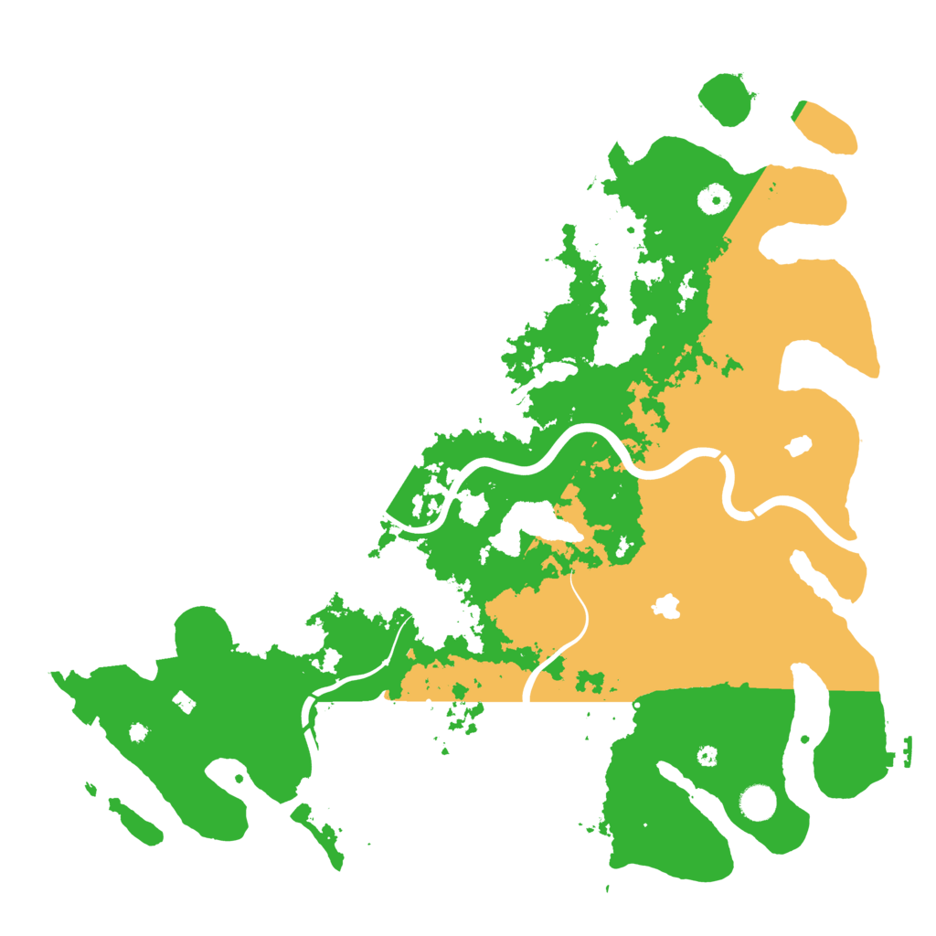 Biome Rust Map: Procedural Map, Size: 4500, Seed: 1700385975