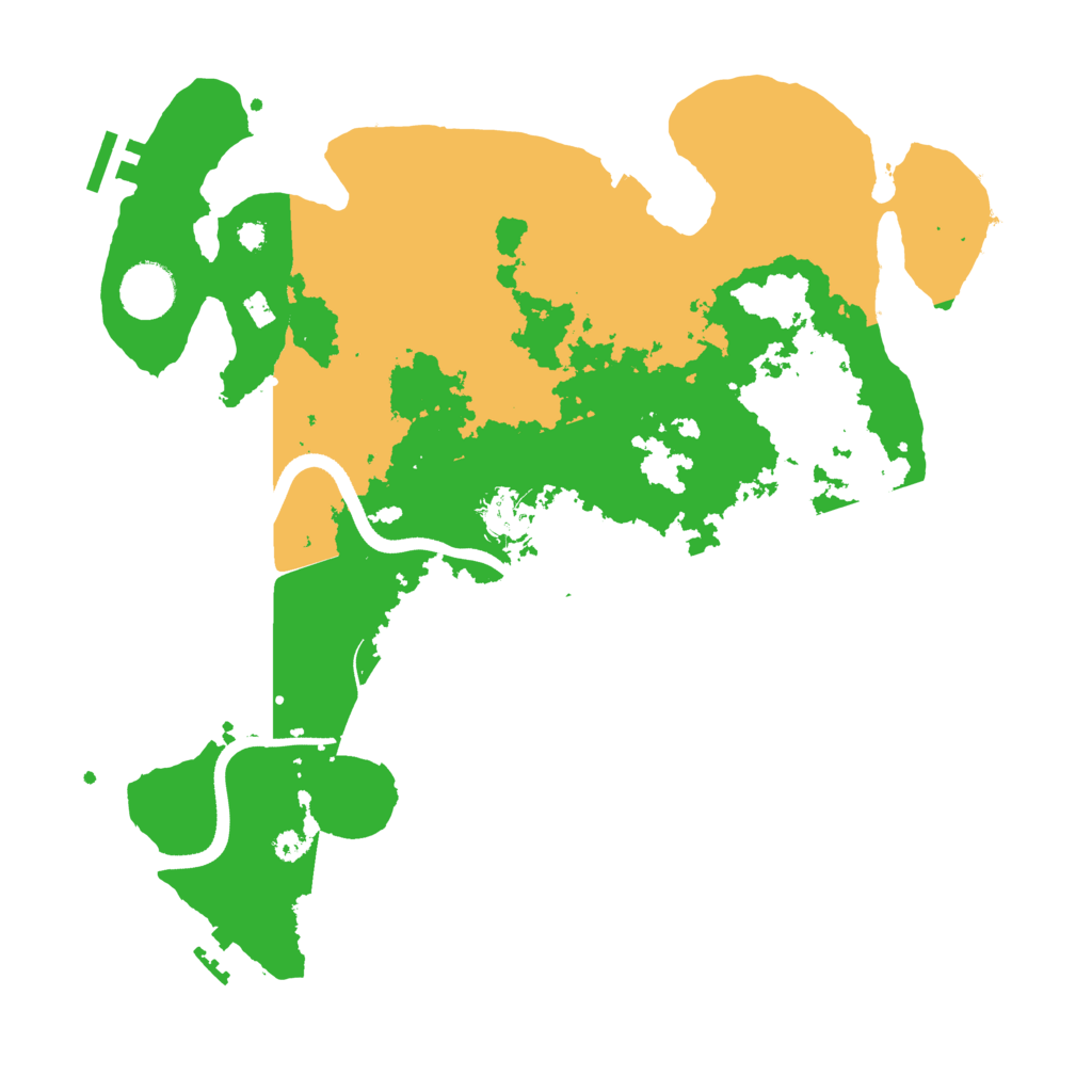 Biome Rust Map: Procedural Map, Size: 3560, Seed: 6344190